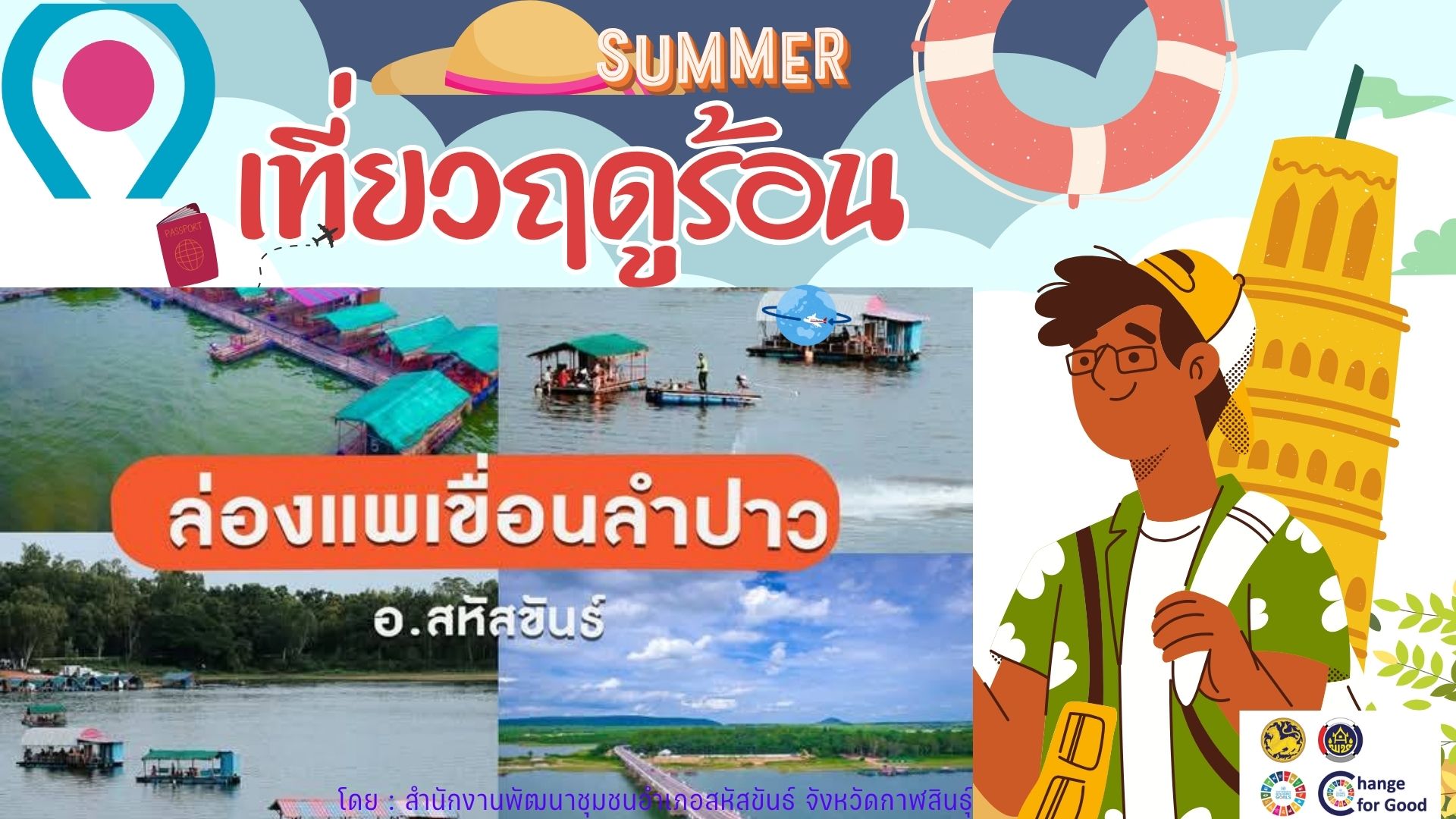 Travel &amp; Otop Shop ชุมชน อำเภอสหัสขันธ์